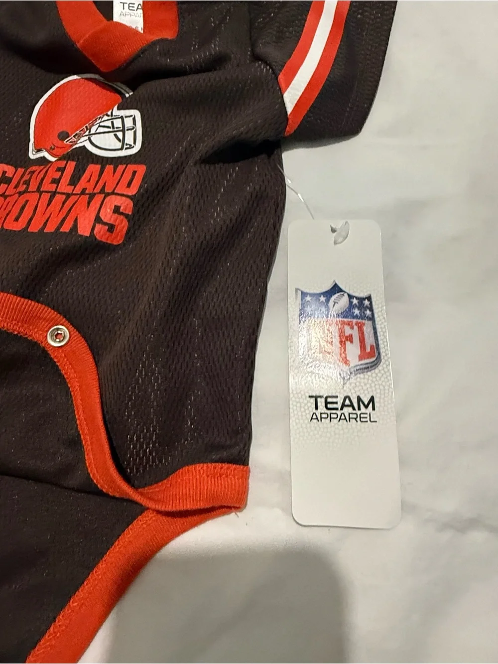 NFL The Browns Team Infant Bodysuit